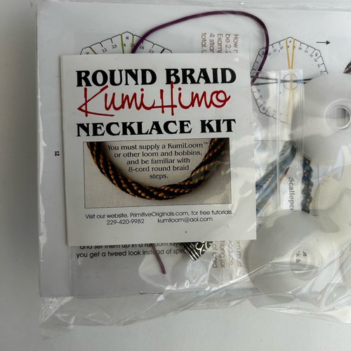 Kumihimo kit for beginners - kumihimo,