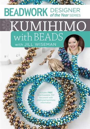 Kumihimo with beads - with, jill
